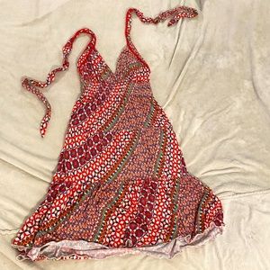 Guess Medium flowy halter dress